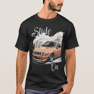 "Auto mit Rauch und Power fahren T-Shirt