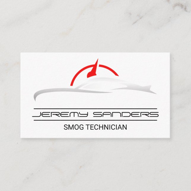 Auto Modern Logo | Dienstleistungen von Personenkr Visitenkarte (Vorderseite)