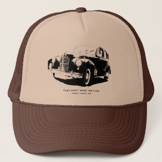 Auto-Mütze aus den 1940er Jahren Truckerkappe