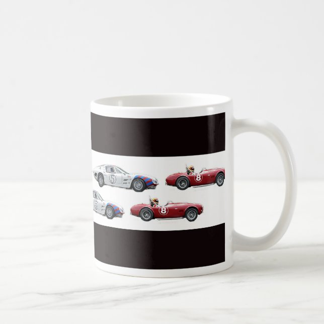Auto Parade Kaffeetasse (Rechts)