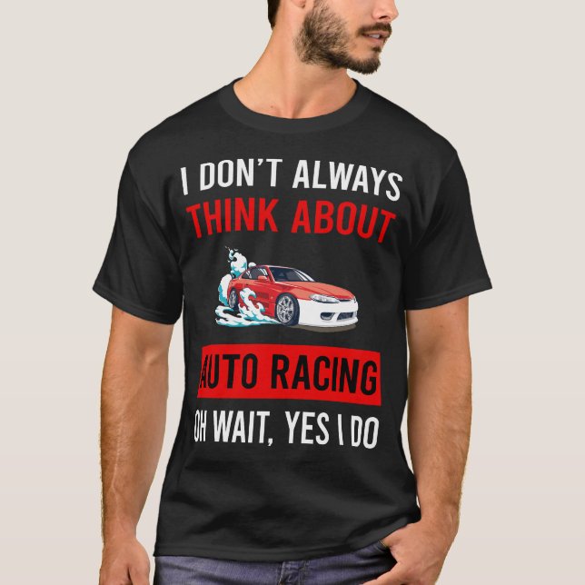 Auto Racing Automotive Auto Motorsport T-Shirt (Vorderseite)
