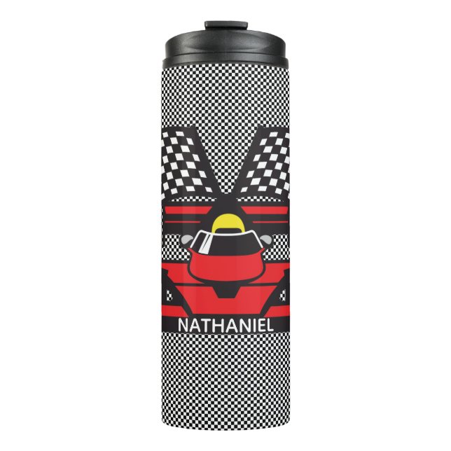 Auto Racing Design Thermal Tumbler Thermosbecher (Vorderseite)