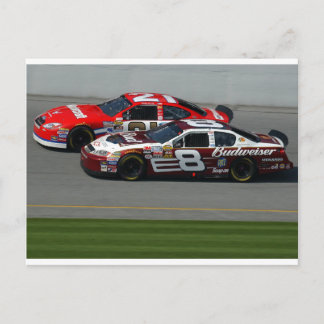 Auto Racing Postkarte