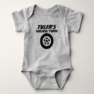 Auto Racing Thema Baby-Rampenanzug für Junge Baby Strampler