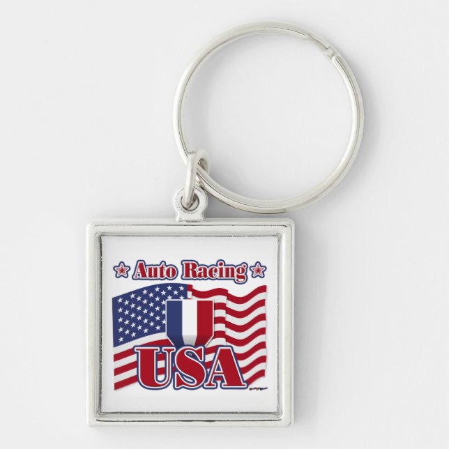 Auto Racing USA Schlüsselanhänger (Vorne)