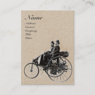 AUTO REPAIR AUTOMOTIVE MONOGRAMM Black Kraft Visitenkarte