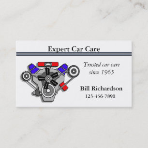 Auto Repair Shop Visitenkarte