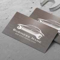 Auto Reparatur Auto-Logo Automotive Mechanik Metal