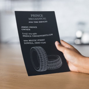 Auto-Reparatur-Reifenservice-Flugblattvorlage Flyer