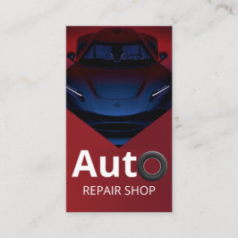 Auto-Reparaturshop-Visitenkarte für berufliche Visitenkarte
