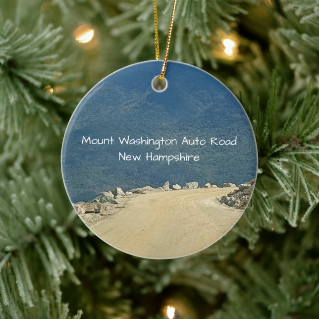 Auto Road NH Round Ornament (Baum)