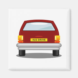 Auto-Rückseite Magnet