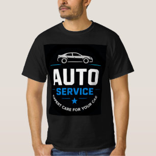 🚘 Auto Service Modernes Reparaturzentrum 🚘 T-Shirt