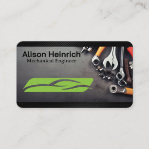 Auto Services Care   Mechaniker-Handwerkzeuge Visitenkarte