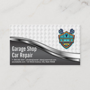 Auto Shop   Kfz-Reparatur   Mechanik Visitenkarte