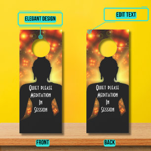 Auto-soin Mindfult Ne Dérangez Pas Signe