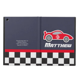 Auto Sportwagen Rot personalisierte Pad Gehäuse