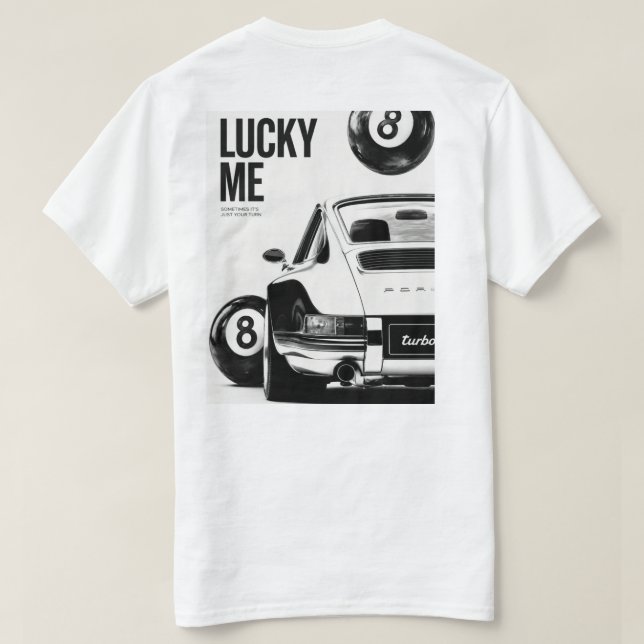 Auto-T-Shirt T-Shirt (Design Rückseite)