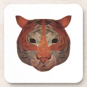 Auto Tiger Getränkeuntersetzer
