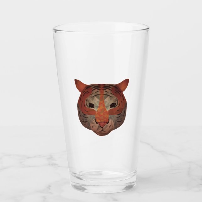 Auto Tiger Glas (Vorderseite)