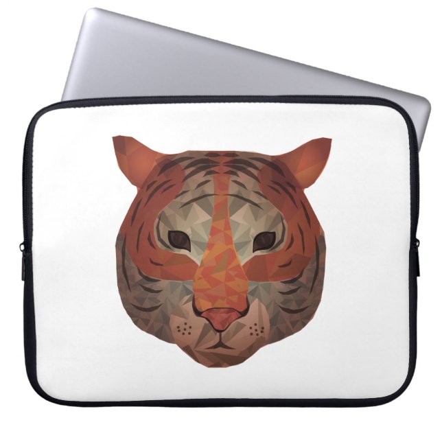 Auto Tiger Laptopschutzhülle (Vorderseite)