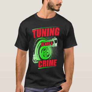 Auto-Tuner-Outfit Auto-Mechaniker Rennwagen Tuning T-Shirt