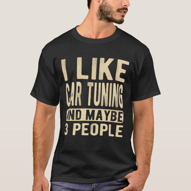 Auto-Tuning Spruch Freund T-Shirt (Vorderseite)
