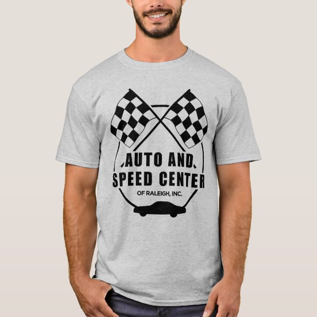 Auto und Geschwindigkeits-MittelT - Shirt (Vorderseite)