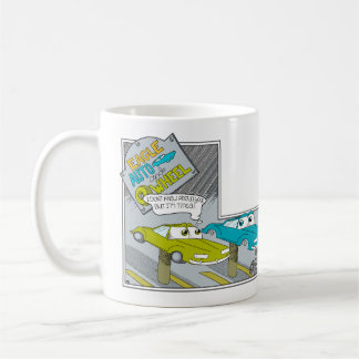Auto und Rad Kaffeetasse