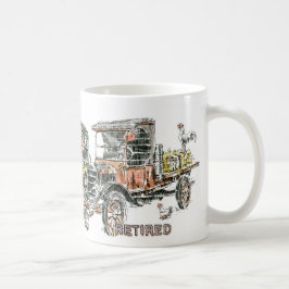 Auto: Verfallene Fahrzeuge Kaffeetasse