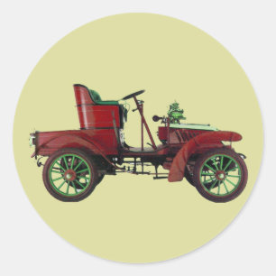 AUTO-WIEDERHERSTELLUNG, KRAFTFAHRZEUGTECHNIK RUNDER AUFKLEBER