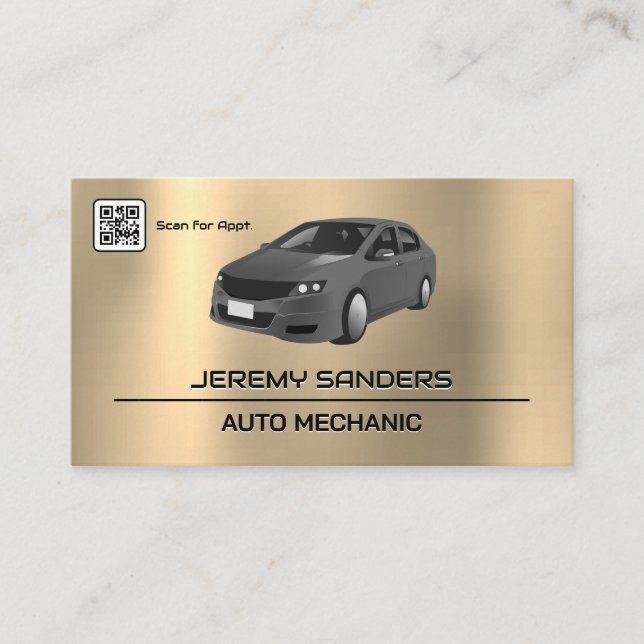 Auto | Wirtschaftsfahrzeug Visitenkarte (Vorderseite)