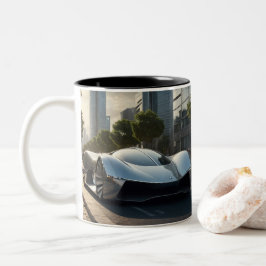 Auto Wow! Künftiges Auto 03 Zweifarbige Tasse