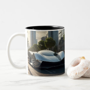 Auto Wow! Künftiges Auto 03 Zweifarbige Tasse