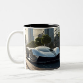 Auto Wow! Künftiges Auto 03 Zweifarbige Tasse