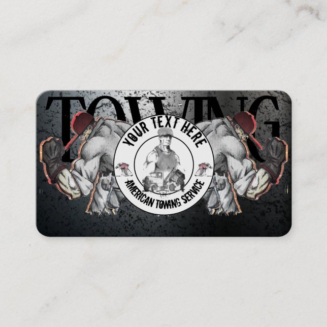 Auto-Zwei-Visitenkarte Visitenkarte (Vorderseite)