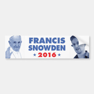 Autoaufkleber 2016 Francis Snowden