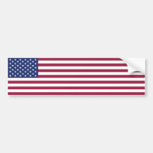 Autoaufkleber American Flag Stretted