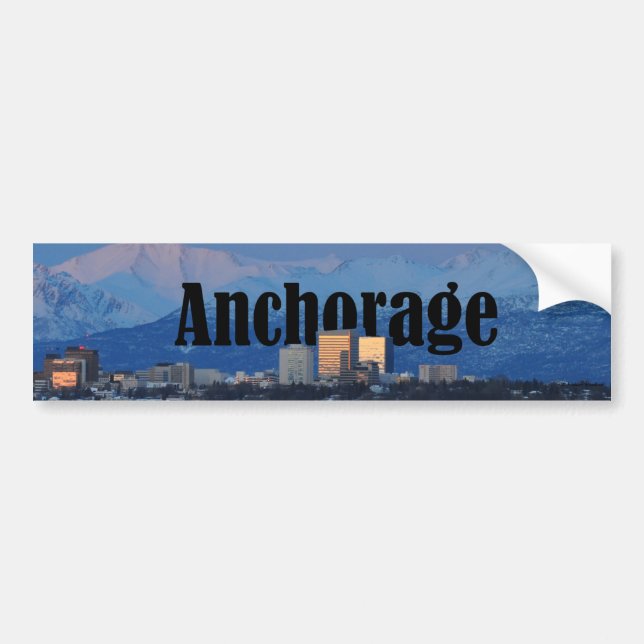 Autoaufkleber Anchorages Alaska (Vorne)