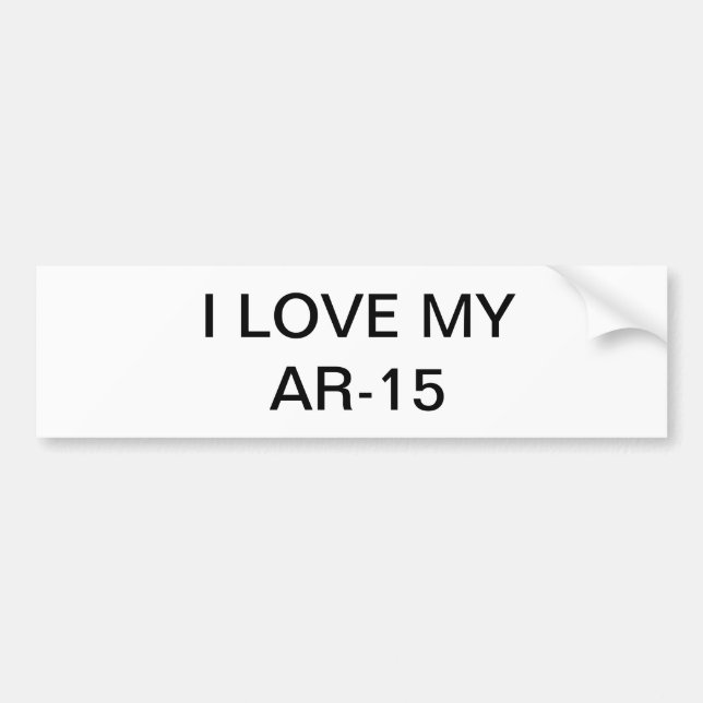 Autoaufkleber AR 15 (Vorne)