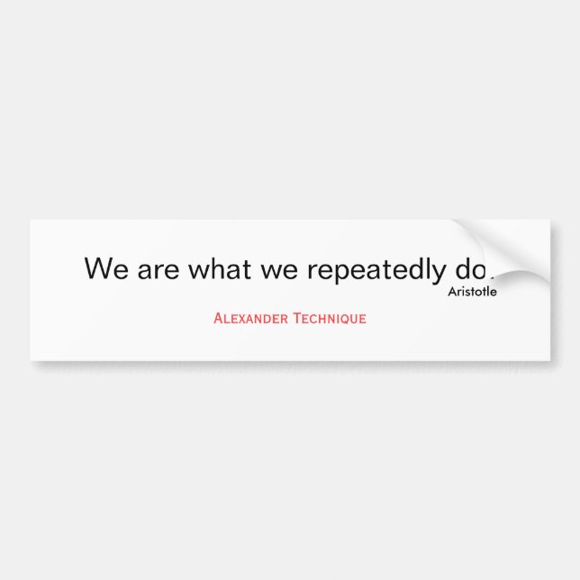 Autoaufkleber - Aristoteles (Vorne)