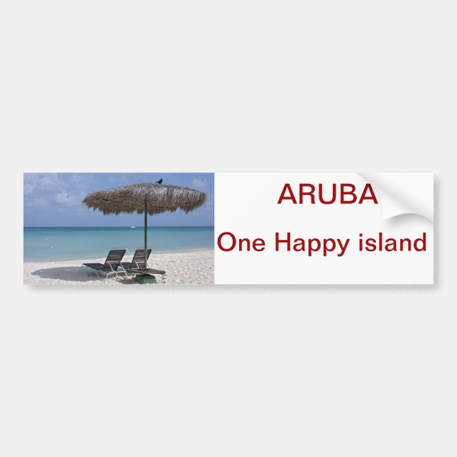 Autoaufkleber Aruba (Vorne)