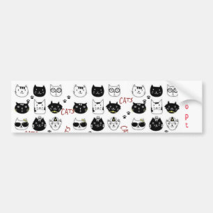 Autoaufkleber Cat Kittens