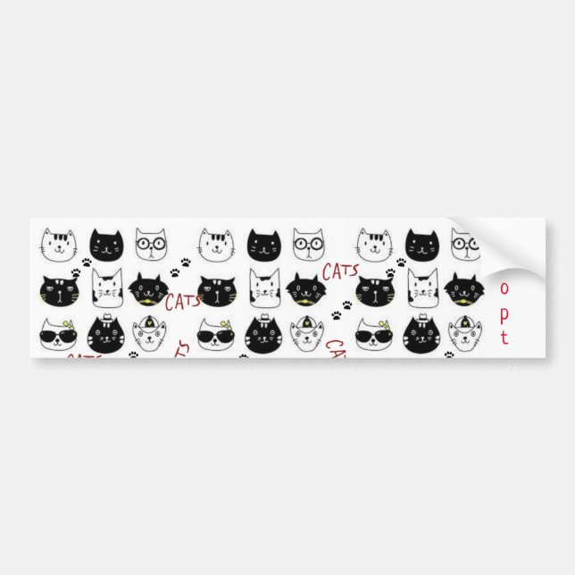 Autoaufkleber Cat Kittens (Vorne)