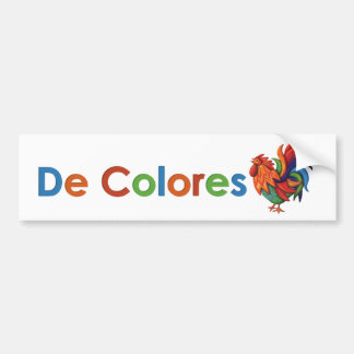 Autoaufkleber De Colores Rooster Gallo