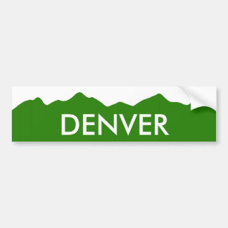 Autoaufkleber Denvers Colorado
