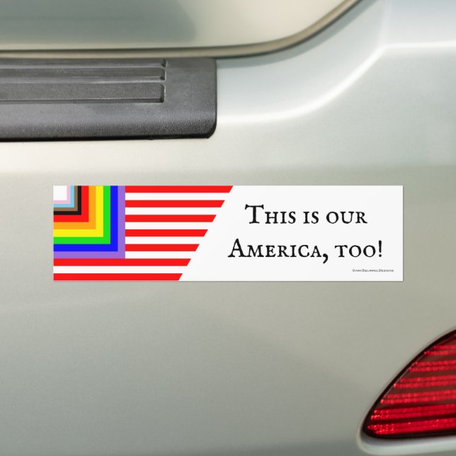 Autoaufkleber der amerikanischen Flagge (Auf Auto)