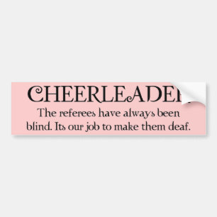 Autoaufkleber der Cheerleader (refs)