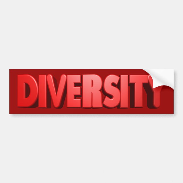 Autoaufkleber des Diversity-(Rec) (Vorne)