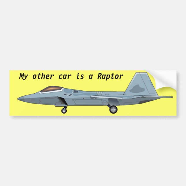 Autoaufkleber des Raubvogel-F-22 (Vorne)